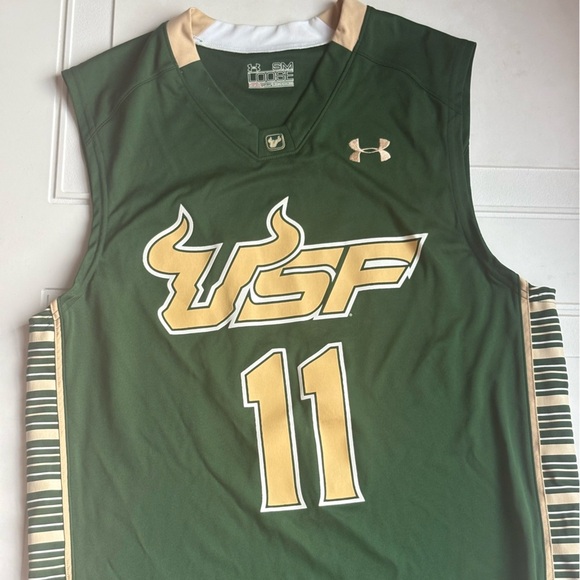 Under Armour Other - NWT Under Armour USF Replica Basketball Jersey Size S